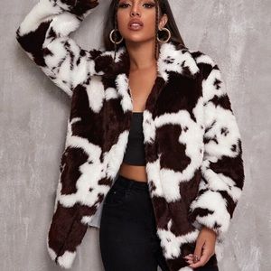 Cowprint jacket